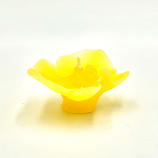 Floating candle "Orchide" with orchid scent 4.5x2cm