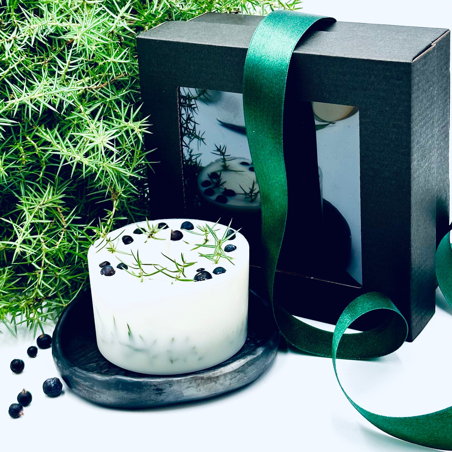 Подарочный набор "Чайное дерево, можжевельник и зеленый чай"