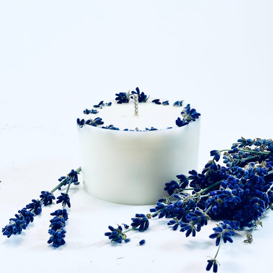 Natural soy wax candle with Lavender scent