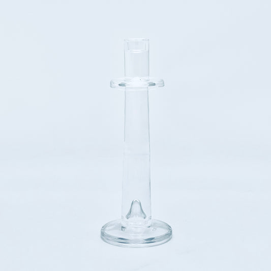 Glass candlestick "Elegance" for table candles
