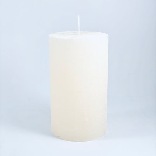 Candle cylinder ⌀ 7x12 cm, ivory
