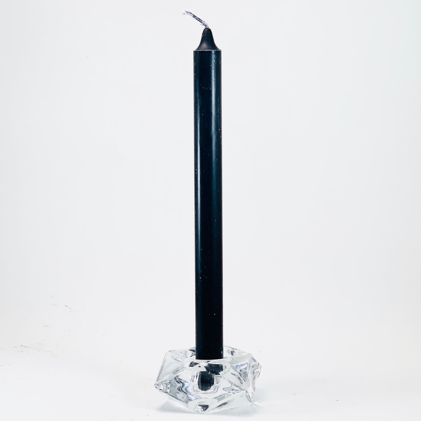 Настольная свеча ⌀ 2x28, чёрная
