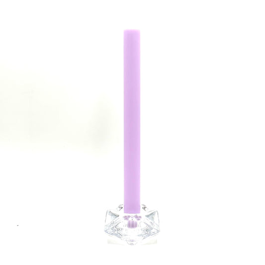 Galda svece, ⌀ 2x28 cm, ceriņu violeta