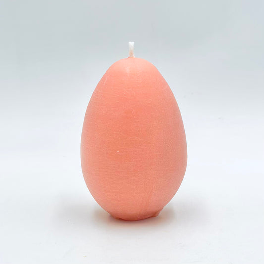 Дизайнерская свеча Пасхальное яйцо, 5х8 см, темно-зеленая