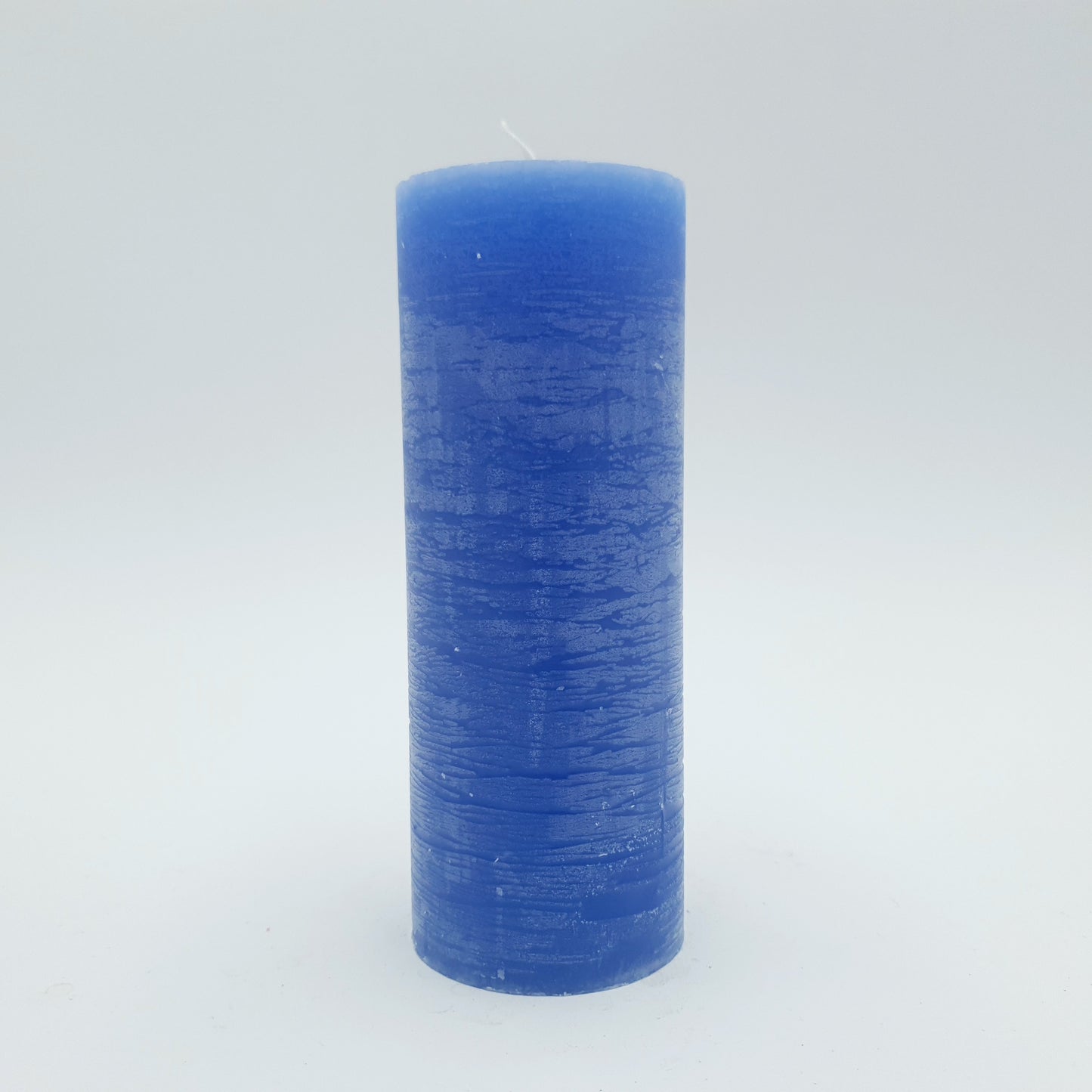 Svece cilindrs ⌀ 6x15,5 cm, zila