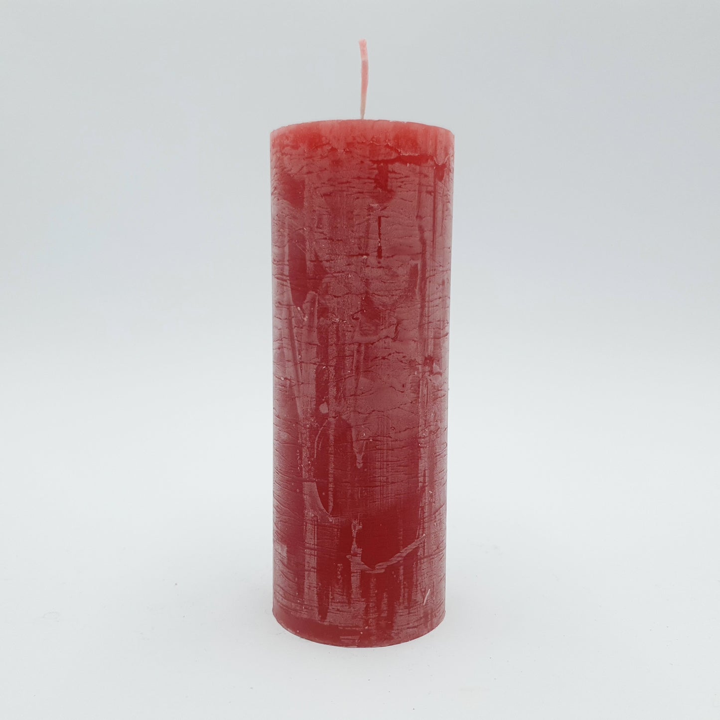 Svece cilindrs ⌀ 6x15,5 cm, sarkana