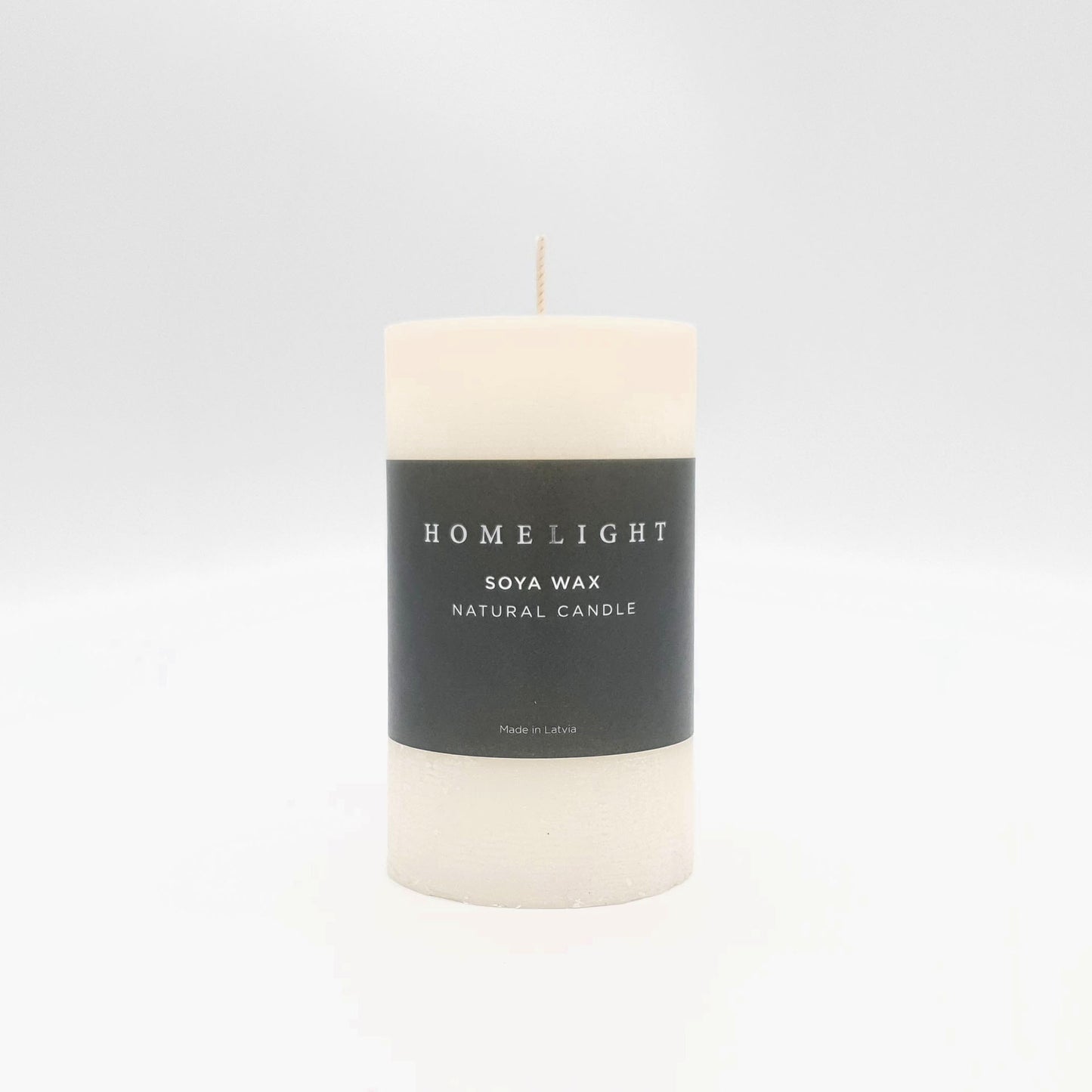 "Homelight" sojas vaska svece ⌀ 7x12 cm, bēša